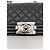 Chanel Borsa Boy Media Caviar Nera Serie Nero - vista 11
