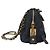 Prada Borsa a spalla nera trapuntata con catena Nero - vista 2