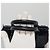 Céline Borsa a spalla in pelle nera Nero - vista 6