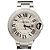 Cartier Ballon Bleu Reloj con Bisel de Diamante en Oro Blanco Dorado