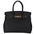 Hermès Borsa Birkin Togo Nera con Finiture Dorate Nero