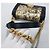 Chanel Borsa Boy Media Oro Metallico D'oro - vista 7