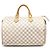 Louis Vuitton Bolso Tote Speedy en Lona Damier Azur Blanco