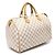 Louis Vuitton Bolso Tote Speedy en Lona Damier Azur Blanco - vista 3