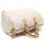 Louis Vuitton Bolso Tote Speedy en Lona Damier Azur Blanco - vista 4