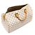 Louis Vuitton Bolso Tote Speedy en Lona Damier Azur Blanco - vista 6