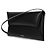 Jil Sander Piccola borsa a spalla piegata Nero - vista 4