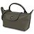 Longchamp Le Pliage Xtra XS Tasche mit Oberem Griff Grün - Ansicht 4