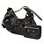 Balenciaga Borsa a Spalla in Coccodrillo Nero - vista 4