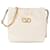 Valentino Borsa a secchiello bianca con logo Bianco  - vista 3