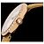 Cartier Benoit Relógio de Ouro Rosa com Bezel de Diamante e Pulseira de Couro - Pequeno Dourado - vista 2