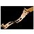 Cartier Benoit Relógio de Ouro Rosa com Bezel de Diamante e Pulseira de Couro - Pequeno Dourado - vista 5