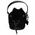 Prada Mini borsa in velluto per donna con dettagli in pelle Napa Nero - vista 7