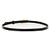 Valentino Oval Buckle Patent Leather Belt Black - view 4
