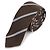 Thom Browne Shadow Stripe Pique Weave Tie