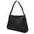 Gucci Grande Borsa a Spalla Nera con Emblema GG Nero - vista 4
