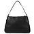 Gucci Grande Borsa a Spalla Nera con Emblema GG Nero - vista 5