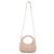 Miu Miu Borsa hobo in pelle Napa Rosa - vista 5