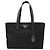 Prada Borsa tote media in Re-Nylon e pelle Saffiano Nero