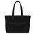 Prada Borsa tote media in Re-Nylon e pelle Saffiano Nero - vista 5
