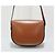 Céline Borsa Polko in pelle Triopé Marrone - vista 4