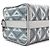 Dior Borsa a tracolla Hitheroad in jacquard di diamante Lingo Marrone - vista 13