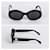 Céline Gafas de sol Triomphe Ovaladas Negro - vista 2