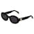 Céline Gafas de sol Triomphe Ovaladas Negro - vista 6
