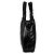 Prada Borsa tote media in morbido cuoio nappa imbottito nera Nero - vista 3