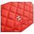 Chanel Mini borsa a tracolla in caviale rosso arancio con finiture argento Arancione - Ansicht 5