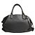 Bottega Veneta Große graue gewebte Tragetasche und Schultertasche Braun