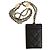 Chanel Schwarze Kaviar-Kartenhalterkette mit Goldcharms-Serie - Ansicht 2
