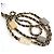 Chanel Schwarze Kaviar-Kartenhalterkette mit Goldcharms-Serie - Ansicht 4