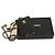 Chanel Schwarze Kaviar-Kartenhalterkette mit Goldcharms-Serie - Ansicht 5