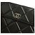 Chanel Schwarze Lammleder gepolsterte Clutch-Tasche mit silberner Hardware - Ansicht 6