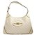 Gucci Borsa hobo in tono argento e avorio Shima Bianco
