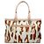 Dior Borsa in tela marrone con macchia