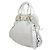 Givenchy Borsa tote e borsa a spalla in pelle bianca Bianco - vista 2