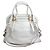 Givenchy Borsa tote e borsa a spalla in pelle bianca Bianco - vista 3