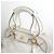 Givenchy Borsa tote e borsa a spalla in pelle bianca Bianco - vista 6