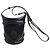 Borsa a secchiello in pelle nera Alexander McQueen Nero