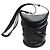 Borsa a secchiello in pelle nera Alexander McQueen Nero - vista 3