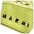 Marni Borsa a tracolla mini in tessuto intrecciato lime Marrone - vista 6