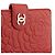 Chanel Serie de Carteras Camelia de Cordero Rojo Roja - vista 7