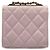 Trendy CC Chanel Borsa a tracolla mini CC alla moda in pelle di agnello Rosa - vista 4