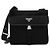 Prada XOO (Borsa a Spalla in Re-Nylon) Nero - vista 6