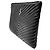 Saint Laurent Clutch Matelassé Grande Argento Nero - vista 2