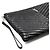 Saint Laurent Clutch Matelassé Grande Argento Nero - vista 7