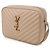 Saint Laurent Bolsa de câmera de couro acolchoado Marrom - vista 4