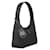 Prada Borsa Hobo in Tessuto Nylon Nero - vista 3